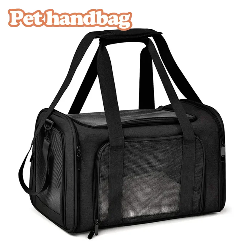 

Pet Carrier Bag Side Ventilated Backpack Cat Pet Carriers Dog Travel Bag Airline Approved Transport for Small Dogs Cats Outgoing