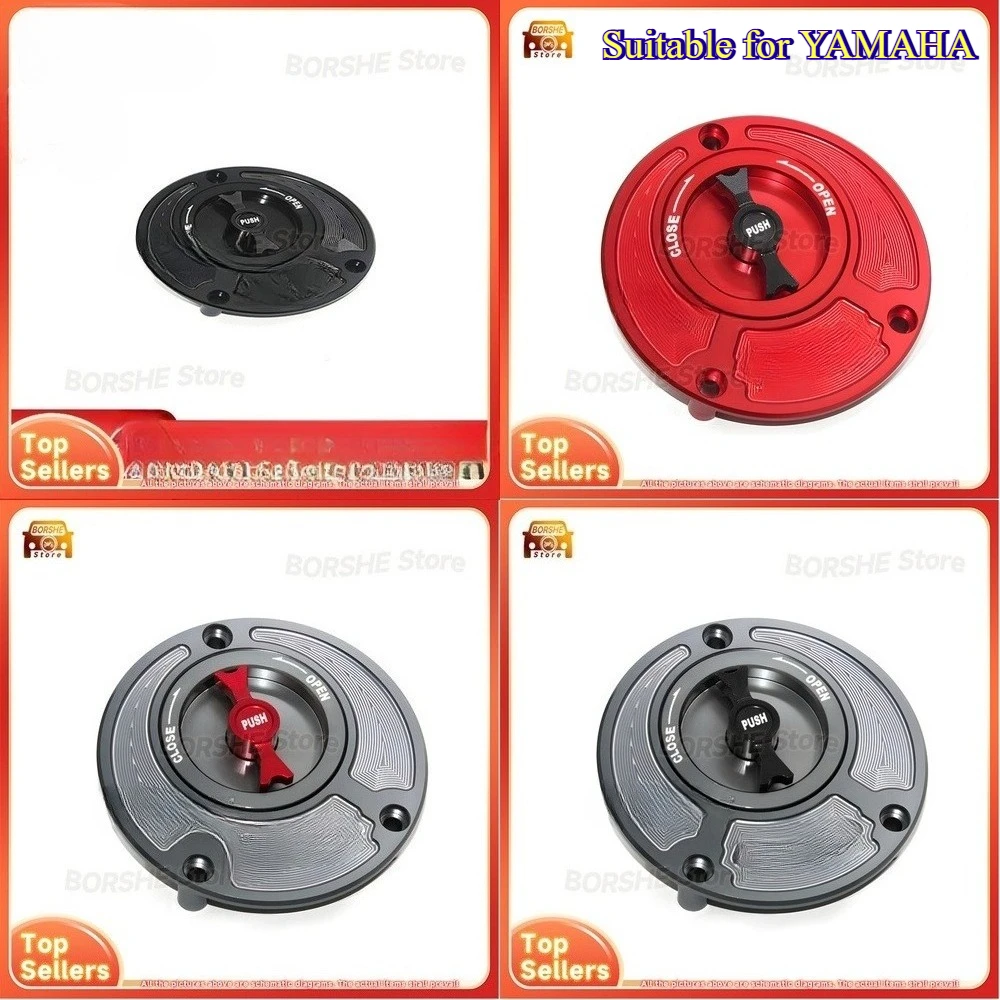 

2026 Suitable for YAMAHA series motorcycles CNC aluminum alloy quick release fuel tank cap