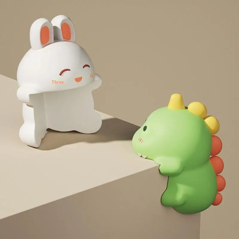 【YA】2Pcs Cute Cartoon Children PVC Soft Anti-collision Angle Safety Protection Corner Table Paste Sets Of Baby Safety Protection view 4