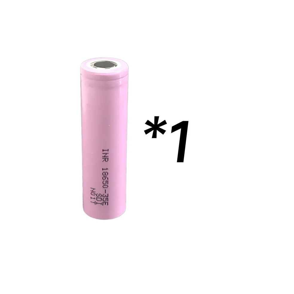 Flat Top 35E 18650-batterij 3500mAh Li-ion 18650-batterij Lange levensduur, lage zelfontlading, ideaal voor doe-het-zelf, batterijpakket, radio, powerbank