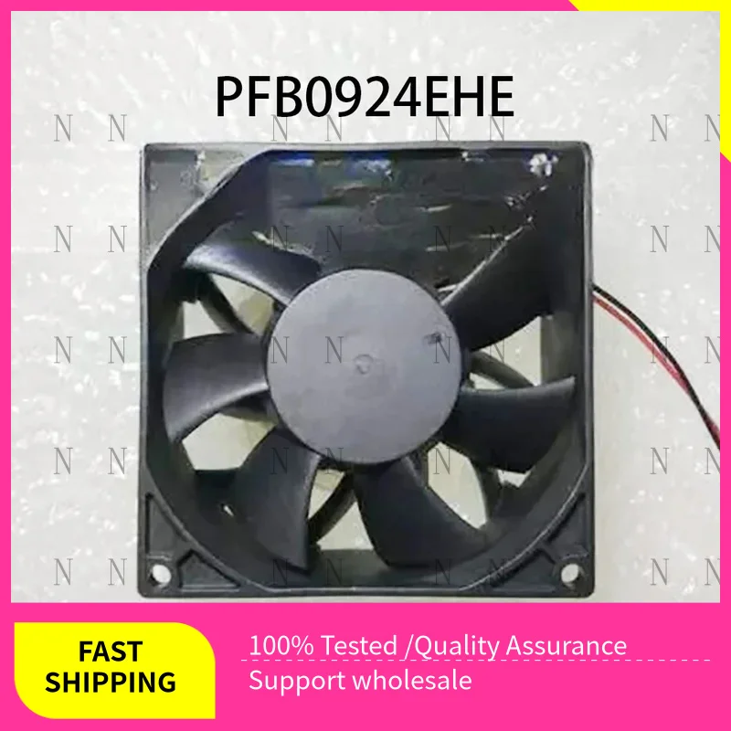 

YJJ FOR Delta Brushless Axial radiator PFB0924EHE 24V 0.42A 92*92*38mm Case cooling fan