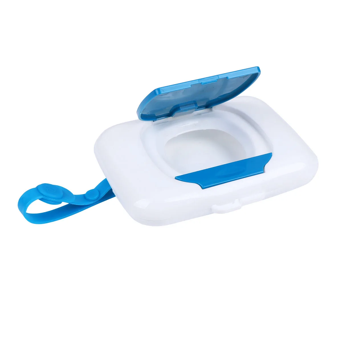 Estuche de pañuelos húmedos portátil y ligero para bebé, caja de almacenamiento de toallitas reutilizables para cochecito, uso en viajes al aire libre, estuche de pañuelos húmedos