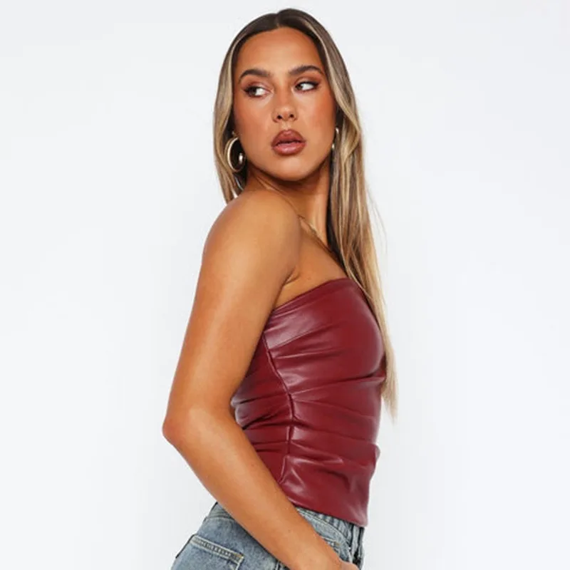 سترة نسائية صيفية جديدة ملابس الشارع الشهير موضة نادي حفلة تانك الملابس الصلبة مثير بلا أكمام أنيقة الإناث Bodycon المحاصيل الأعلى تانك