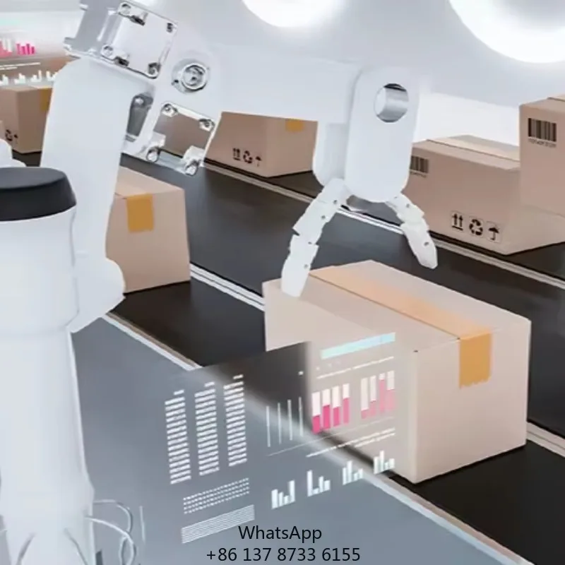 Modular Electric Gripper With Precise Force Control Non-damage Clamping For Food Packaging High Frequency Stable Operation