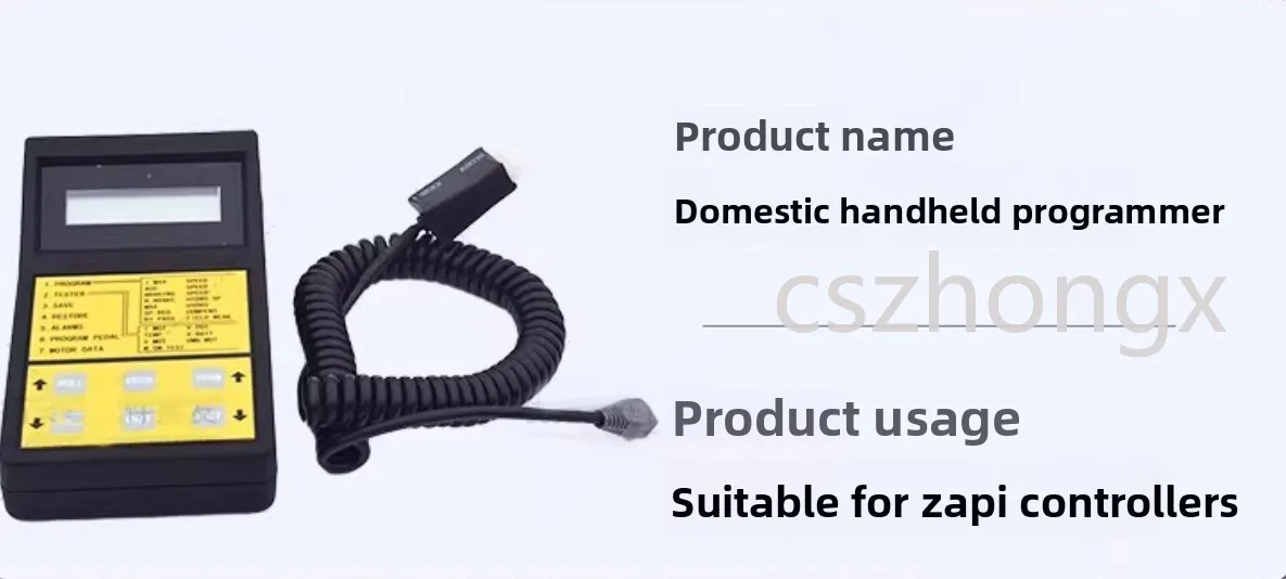 Handheld Unit, Electric Forklift Fault Code Detector, Electronic Control Parameter Adjustment Programme