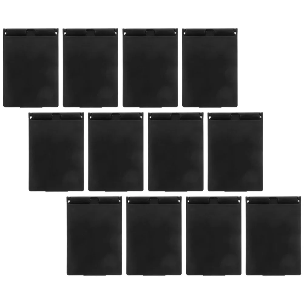 Specchi per trucco pieghevoli da 12 pezzi Specchio compatto rettangolare portatile Mini specchio da viaggio per mini specchi per borsa