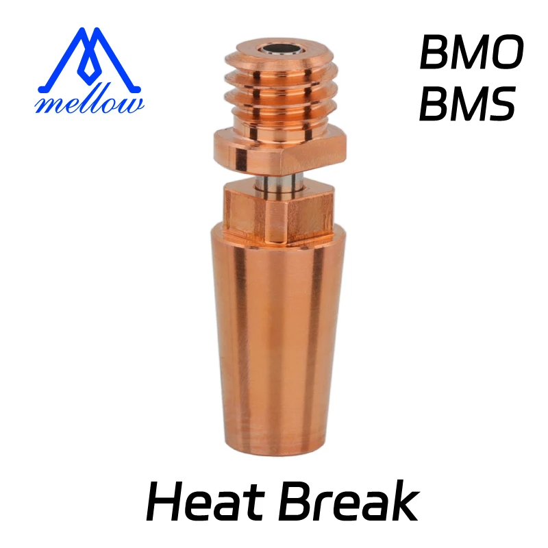 Phaetus Dragonfly BMS/BMO Bimetal Heatbreak 3D Printer Parts Spare Parts Throat Compatible  BMS Hotend BMO Hotend