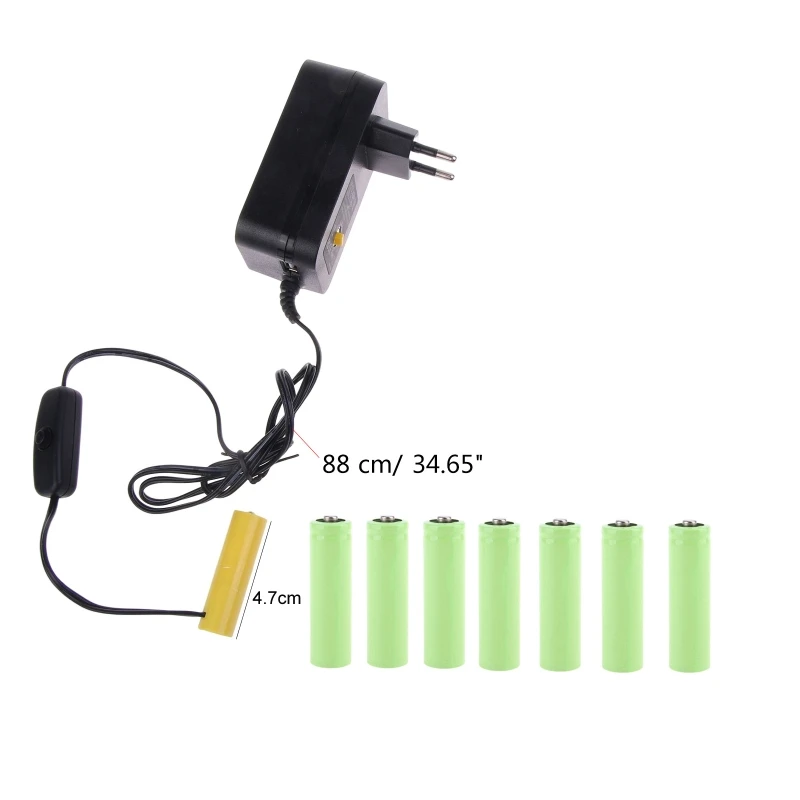 Convertitore USB A 1.5V AA LR6 – Sostituisci Le Batterie Dei Giocattoli E Orologi Con Alimentazione Da Power Bank - 2