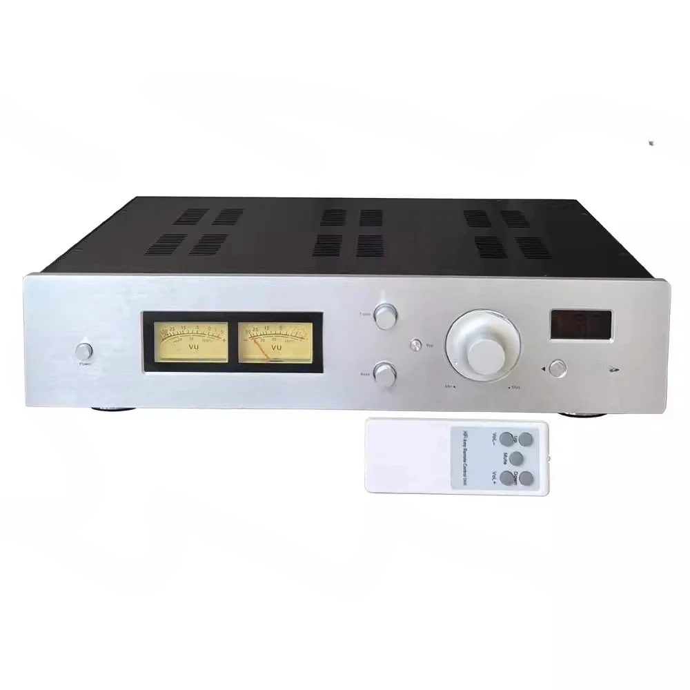 Vacuum tube bile preamplifier 728A remote control balance cow in cow out HIFI fever bluetooth