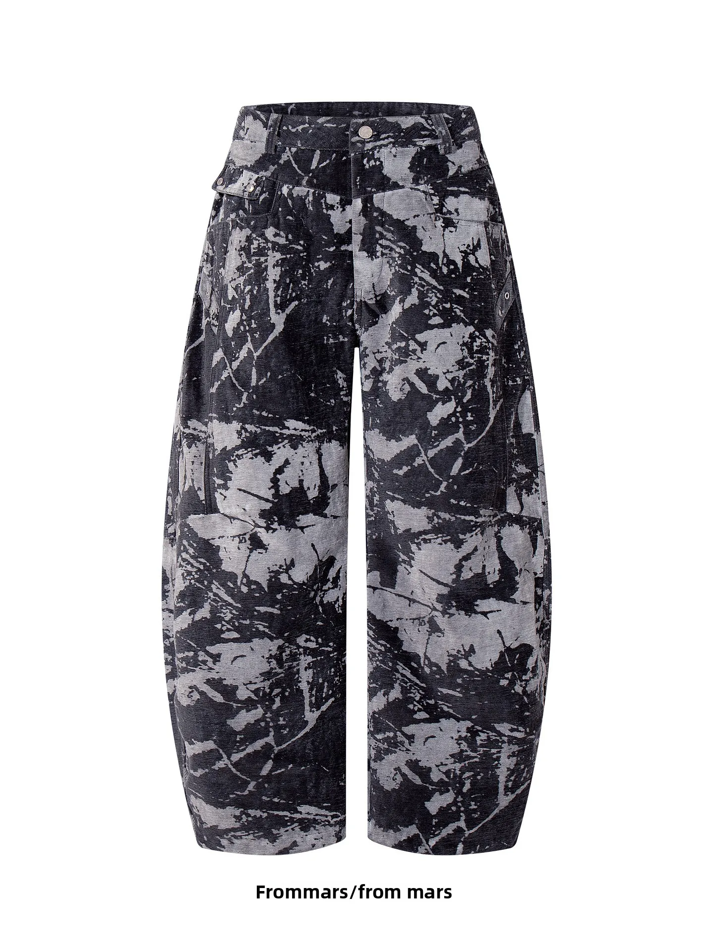 

Модные винтажные джинсы в стиле High Street, свободные, прямого кроя, с широкими штанинами, из полиэфирного волокна, в стиле молодежной культуры