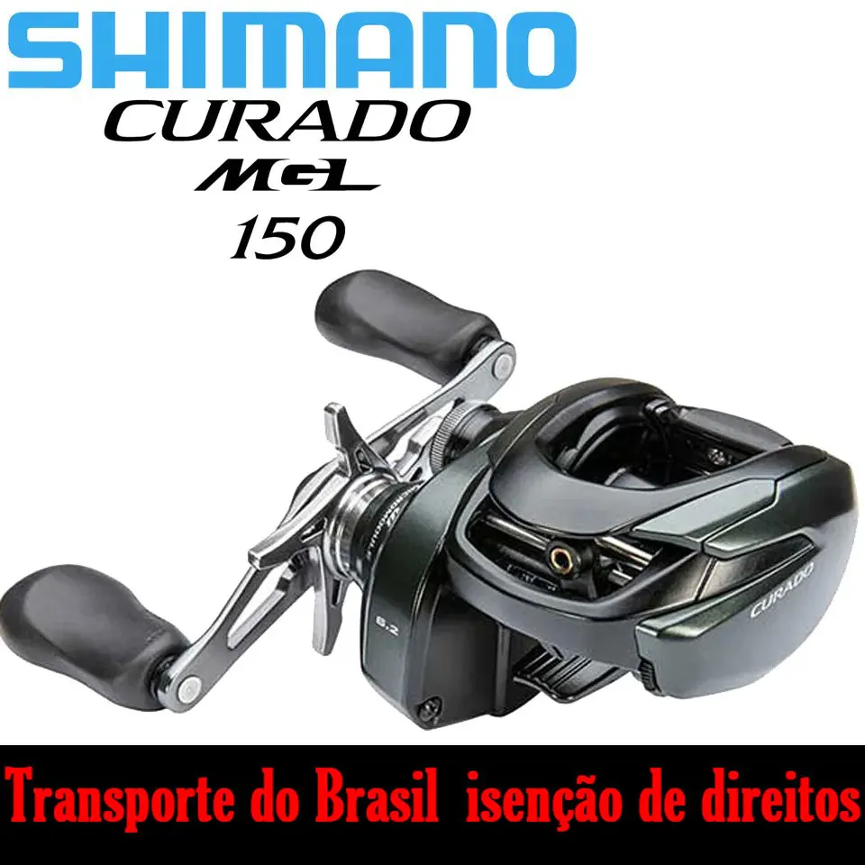 2022 SHIMANO CURADO MGL Low Profile Baitcast Reel 151XG 151HG 71XG 71HG Fishing Reel Baitcasting Reel 7.4:1/8.1:1 5.5KG Power