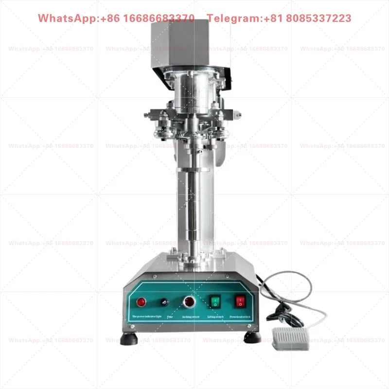 Manual Semi-Automatic Bottle Cap Sealing Machine Portable Can Capping Machine Plastic Glass Bottle Screw Cap Closing Sealing