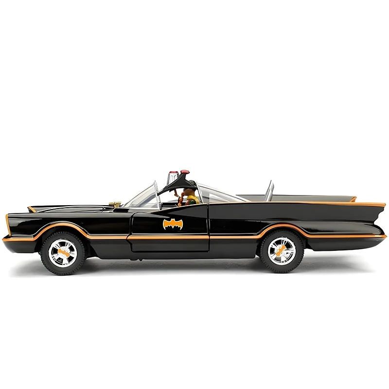 JADA 1:24 Batmobile Bat 1966 Alloy Car Diecasts & Toy Vehicles Car Model Miniature Scale Model Car For Children
