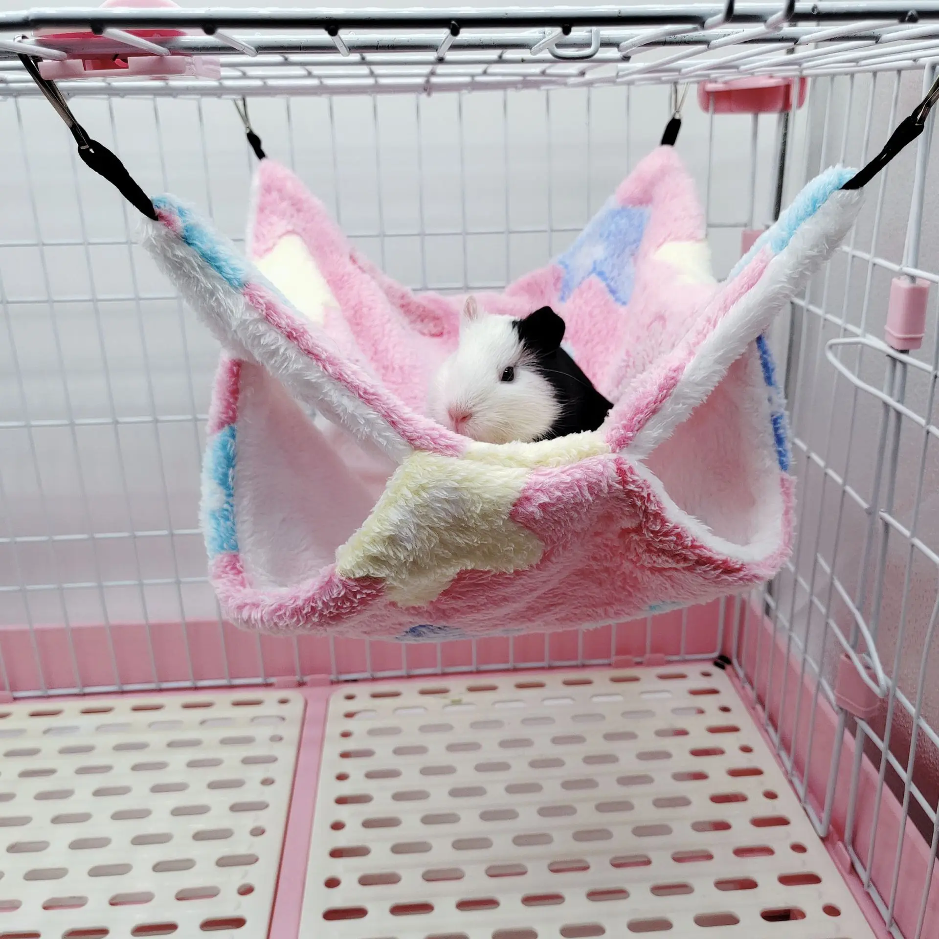 Pet Hamster Hammock Double-layer Sugar Glider,Warm Double Layer Hammock,Suspended Squirrel Sleeping Bag,Pet Supplies Warehouse