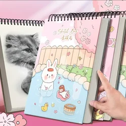 A4 Large Professional Sketchbook Thick Pape Notebook Diary Art School Supplies 16k Pencil Drawing Notepad Painting Book New