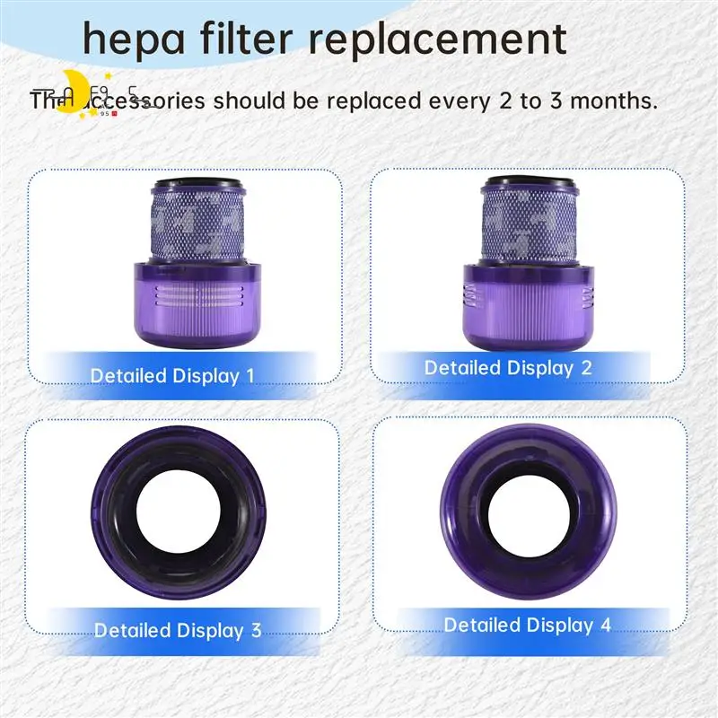 

Фильтры AF95-HEPA для пылесоса Dyson V11 Outsize, V11 Outsize Origin, Outsize, Outsize Absolute+, детали 970422-01