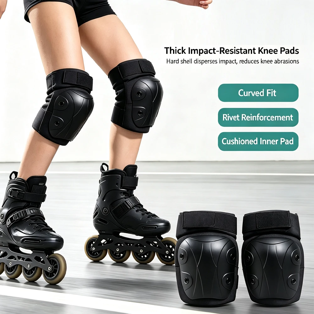 6 in 1 Knee Pads Elbow Pads Wr - Youth Cycling Gear review and price