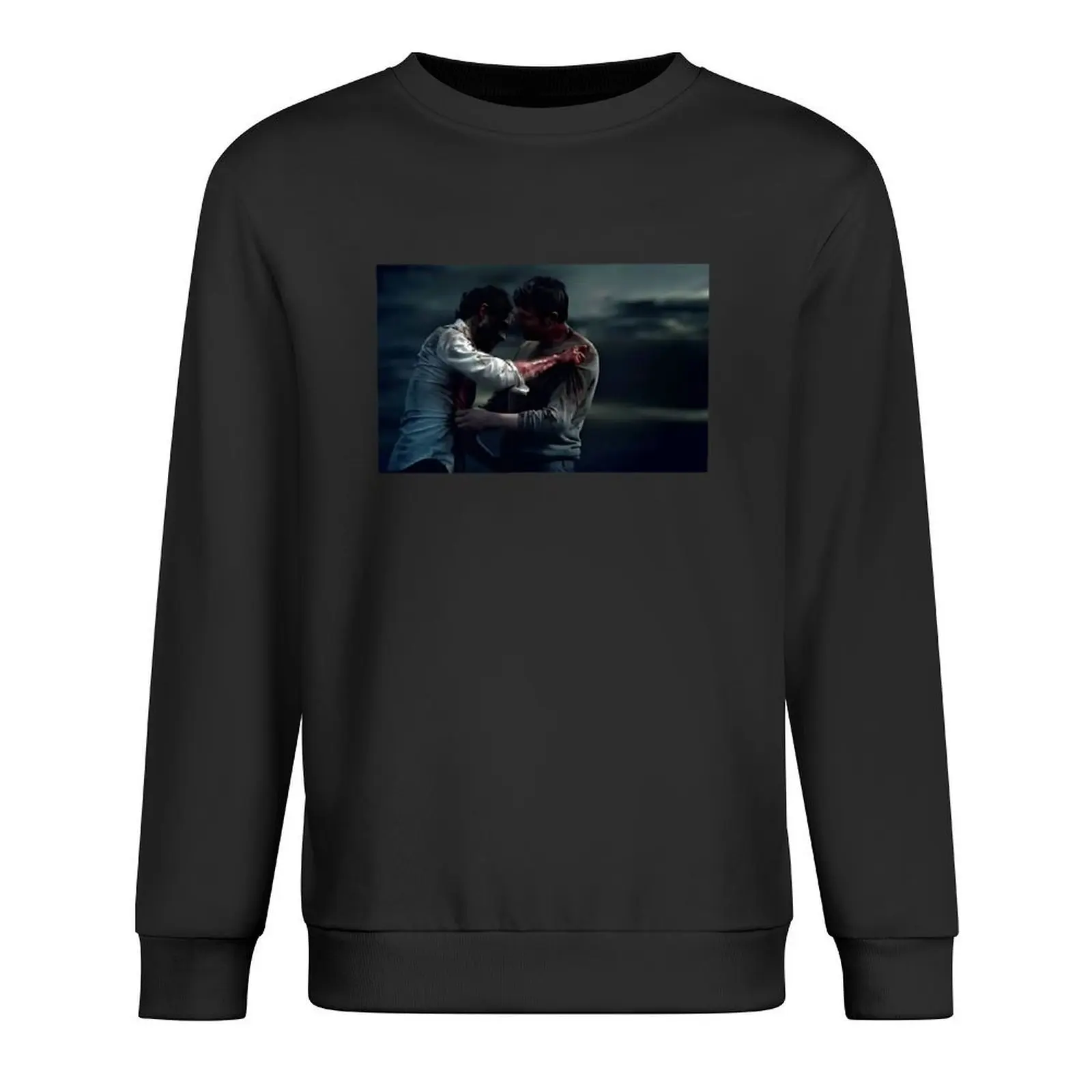 Hannibal Finale Scene - Hannibal And Will Graham Pullover autumn clothes men clothing men wear sweatshirt for men