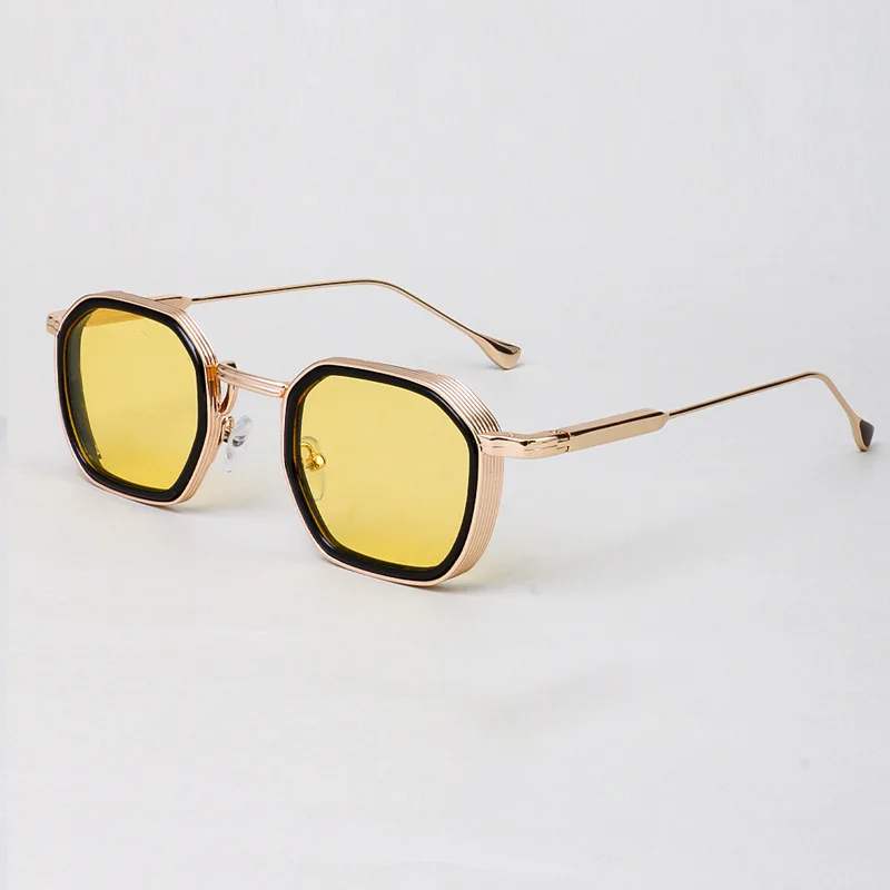 

2025 новые модные мужские солнцезащитные очки в квадратной оправе и простые женские солнцезащитные очки с защитой от УФ400 и толстой оправой