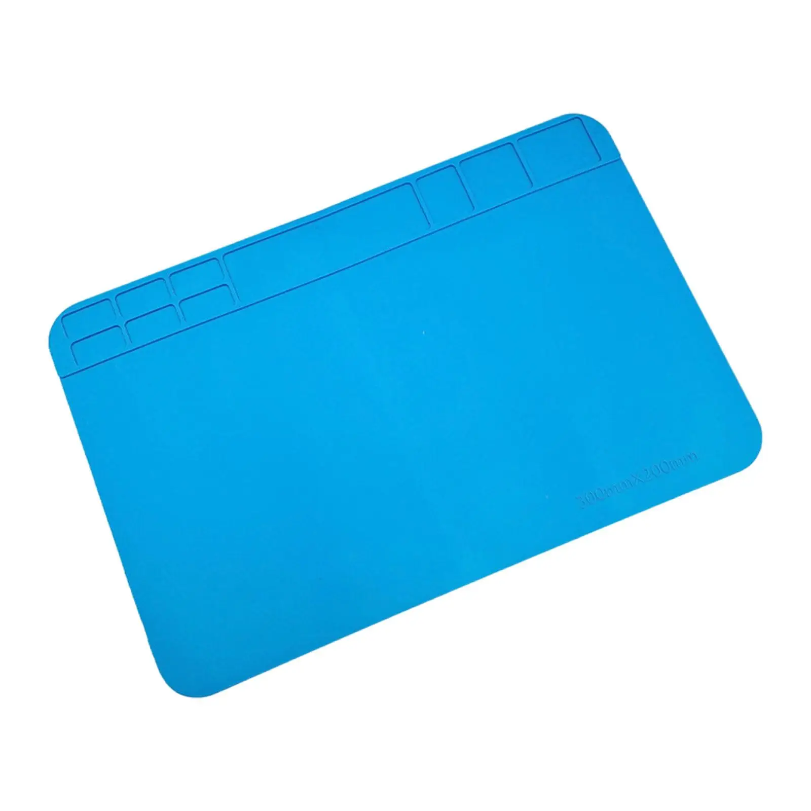 Tampone di riparazione in Silicone blu strumento per stazione di saldatura facile da usare tappetino da lavoro per riparazione Premium durevole tappetino per saldatura tappetino per riparazione elettronica