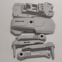 Foldable Quadcopter D6/D6 Air RC Drone Engine Motor Spare Parts Arm Shell Accessory Main Body Case Upper Lower Cover Body Shell