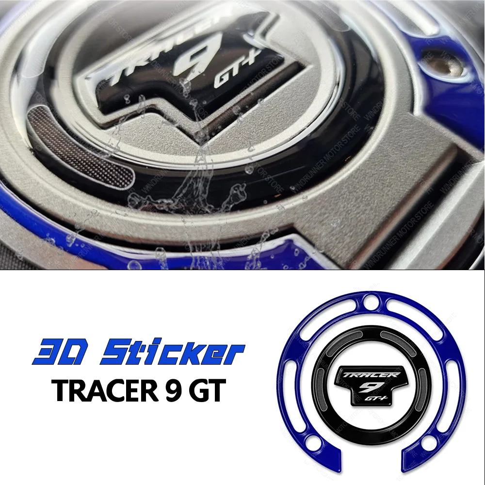 

Motorcycle Accessories Waterproof Protective Fuel Cap Sticker 3D Epoxy Resin Protective Sticker For Tracer 9 GT+ Plus 2024