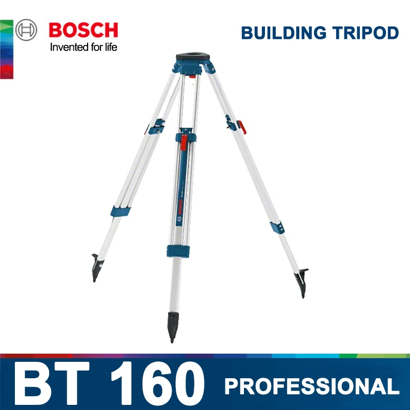 Bosch BT 160 Building Tripod for GOL 32 D Optical Level Versatile aluminium tripod 97 – 160cm 5/8\