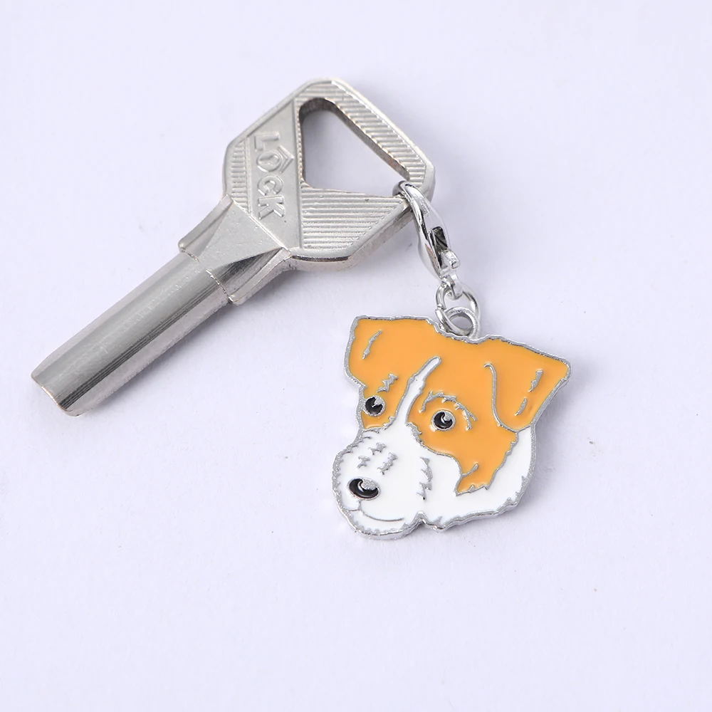 10PCS/LOT Enamel Charms pet dog Pendants For DIY Handmade Earrings Bracelets Necklaces Jewelry Making Crafts Accessories