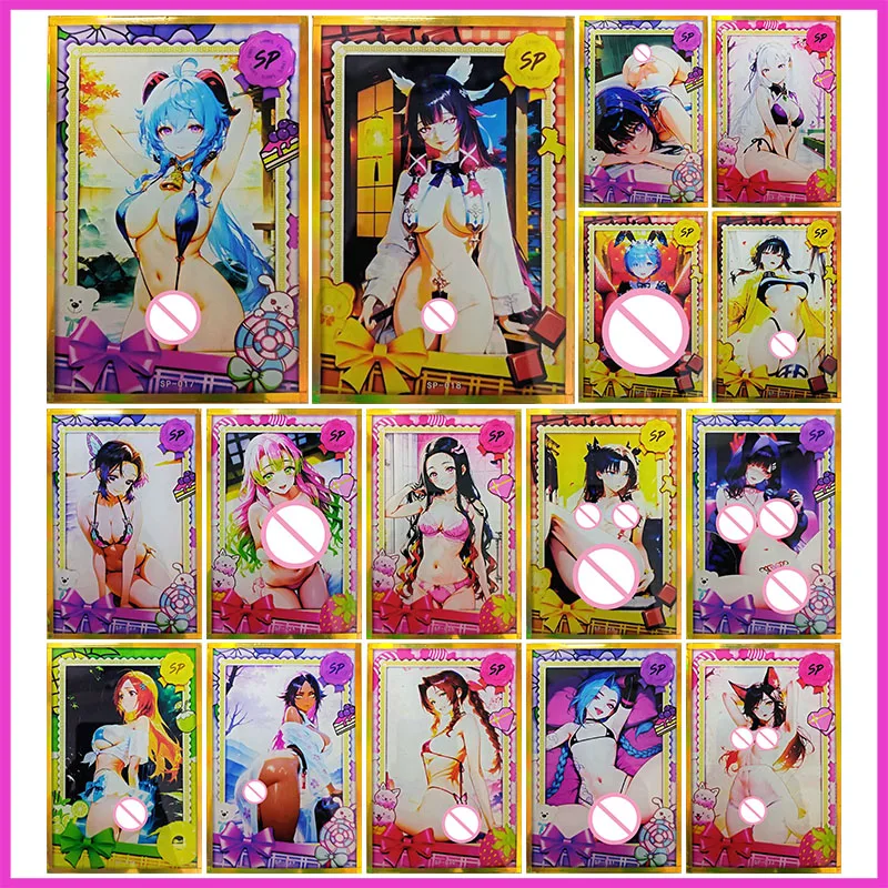 

Аниме История Богини Редкая SP Акриловая Коллекционная Карта Hoshino Ai Emilia Rem Yor Forger Nezuko Jinx Игрушки для мальчиков Подарок на день рождения