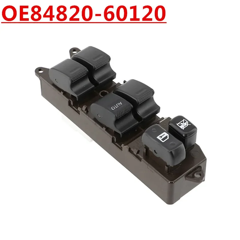 

New OE:84820-60120 Right Drive Power Window Master Control Switch For 1998-2002 Toyota Land Cruiser