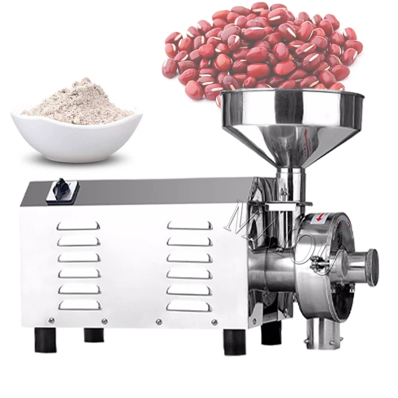 

Commercial high efficiency Grain Grinder Mill Electric Spice Corn Soybean Grinding Machine