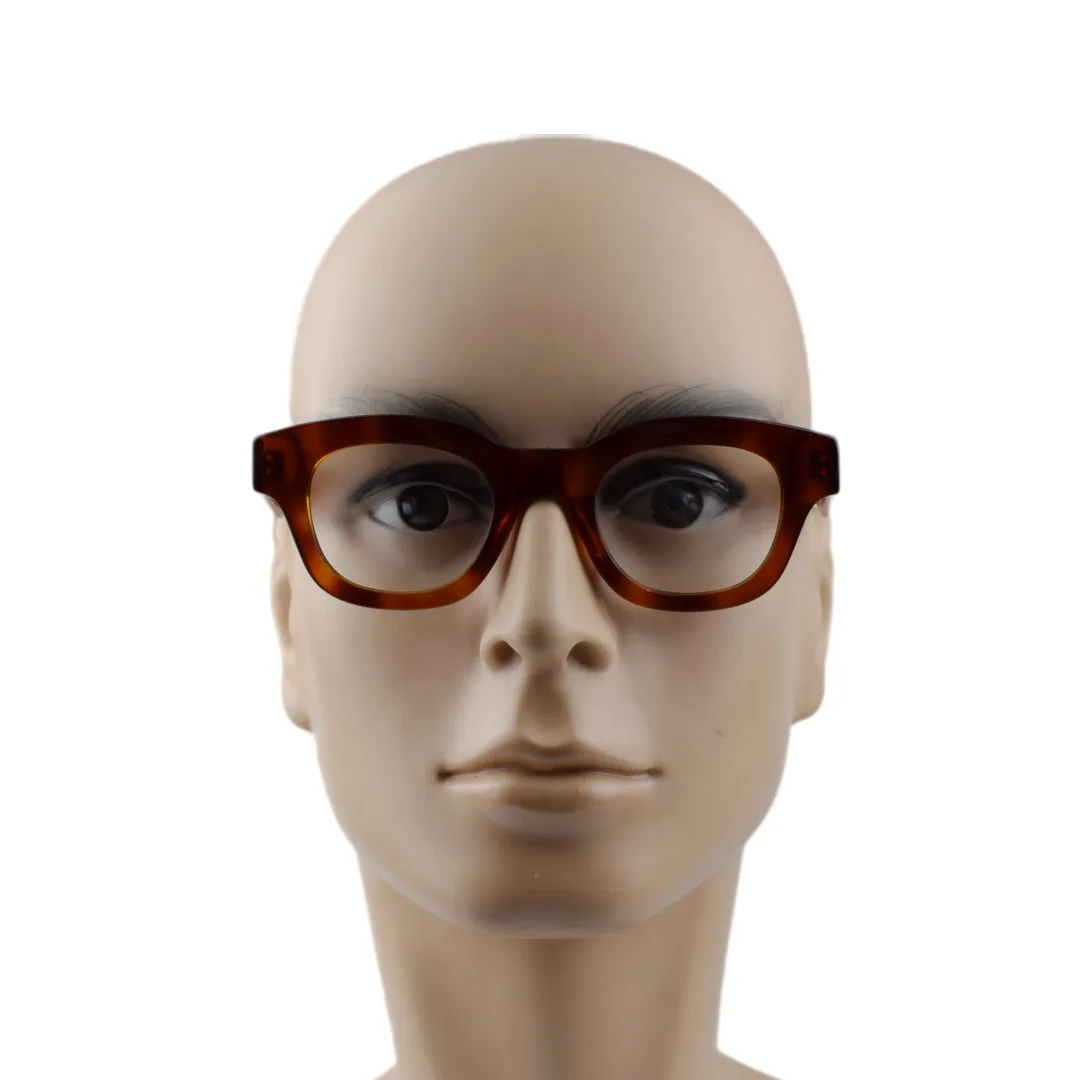 Vintage Women High Quality Square Round Acetate Exquisite Men Glasses Frame Luxury Eyewear Customize Prescription