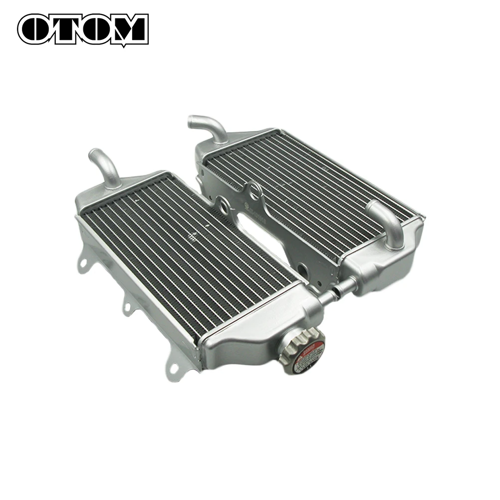 OTOM 2010-2013 Motorcycle Aluminium Left Right Radiator Cooler Cooling Water Tank For YAMAHA YZ250F Engine Accessories Motocross