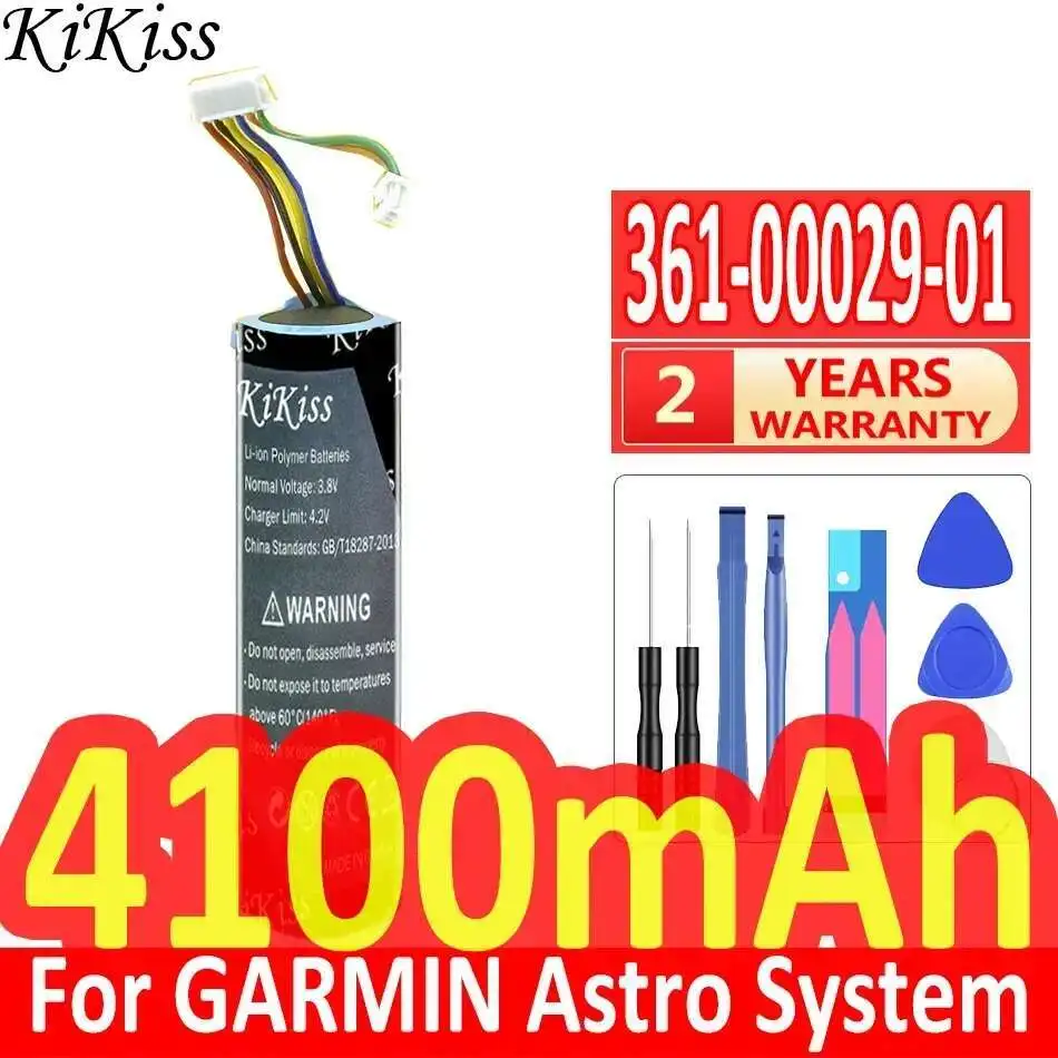 

Батарея системы слежения за домашними животными 4100 мАч для смартфона для собак Garmin Astro DC20 DC30 DC40 361-00029-01