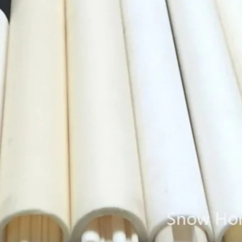 1pcs 0.6mm To 20mm Alumina Ceramic Tube Hollow Insulating Hollow Rod Pipe Thermocouple Protection Tube 100mm Length