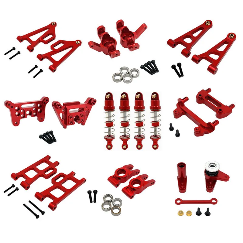 

Meijiaxin 1/14 14207 14208 Remote Control Car Parts Metal Modification Fragile Parts Upgrade Kit