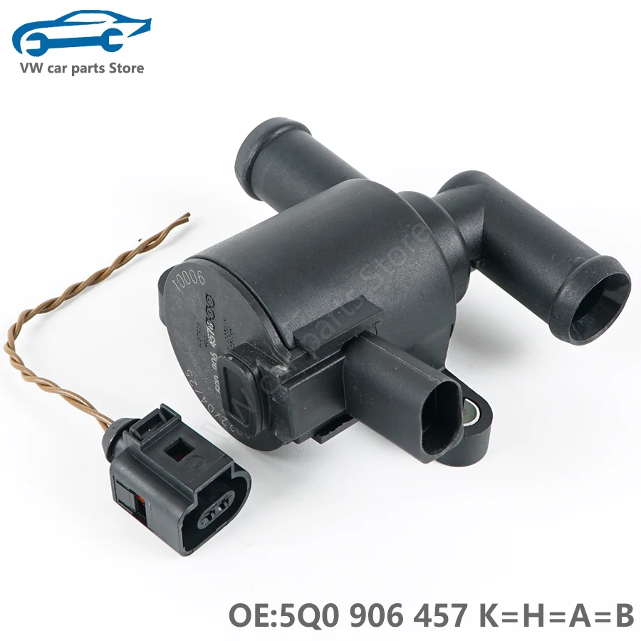 5Q0906457K Coolant Control Valve For AUDI A3 Q2 Q3 Q7 Q8 A7 A8 S3 S6 TT VW Golf MK7 Tiguan Allspace TRO TER  5Q0 906 457 H/A/B