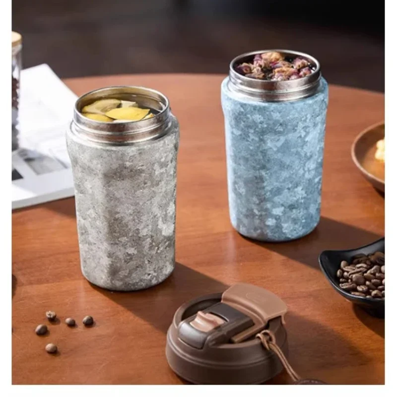 Thermos cup, pure titanium coffee cup