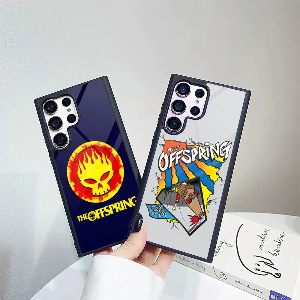 Band The Offspring Handyhülle für Samsung Galaxy S26 S25 S24 S23 S22 S21 S20 FE Edge Pro Plus Ultra PC+TPU Cover