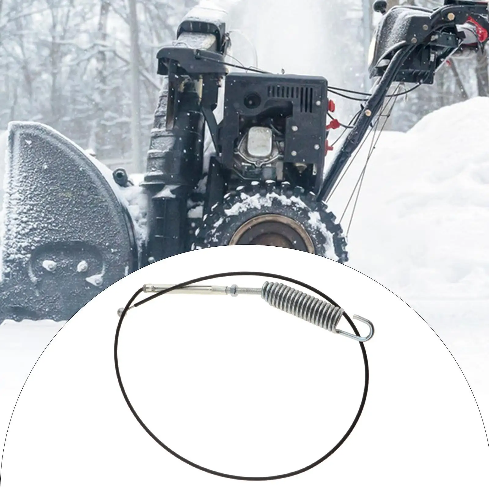 Snowblower Auger Cable 121-6812 Replaces Snow Blower Accessories Spare Parts for Snowblowers 37799 38810 37772 37775 Parts