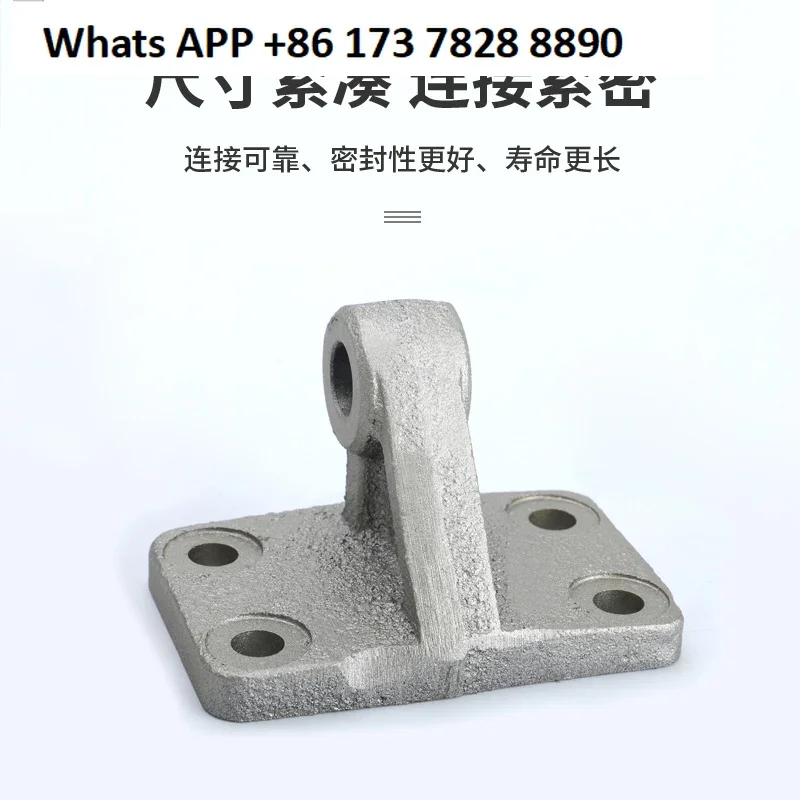 2PCS SMC Cylinder CR Lug Block MBB Standard Cylinder Accessories Series 32/40/50/60/80/100 CR Cast Steel