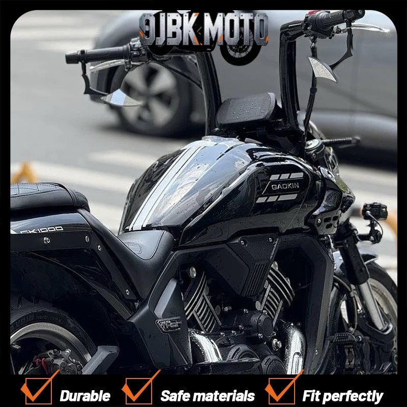 Motorcycle 2 inches thick handle Hanger handlebar  compatible For MBP C1002V GK1000 Increase the height of modified handle