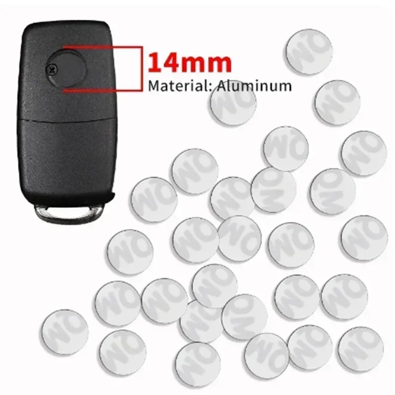 

New 11mm 14mm Fob Car Logo Sticker For Car Remote Control Key For bmw e46 e90 e60 f30 f10 e36 e39 g20 f20 e87 e92 g30 e91 f11 x5