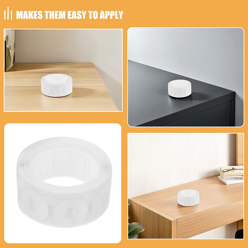 1 Roll Heavy Duty Hole Reinforcement Stickers PVC Self-Adhesive for Binder Paper Hole Repair Ring Binder Organizer Stationery