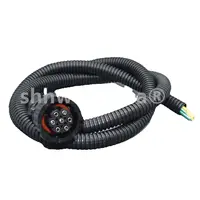 Shhworldsea 1M enchufe de 7 pines para camión conector de luz trasera arnés de cables 968421-1 967650-1 1718230-1 1-967325-1 1-967402-1
