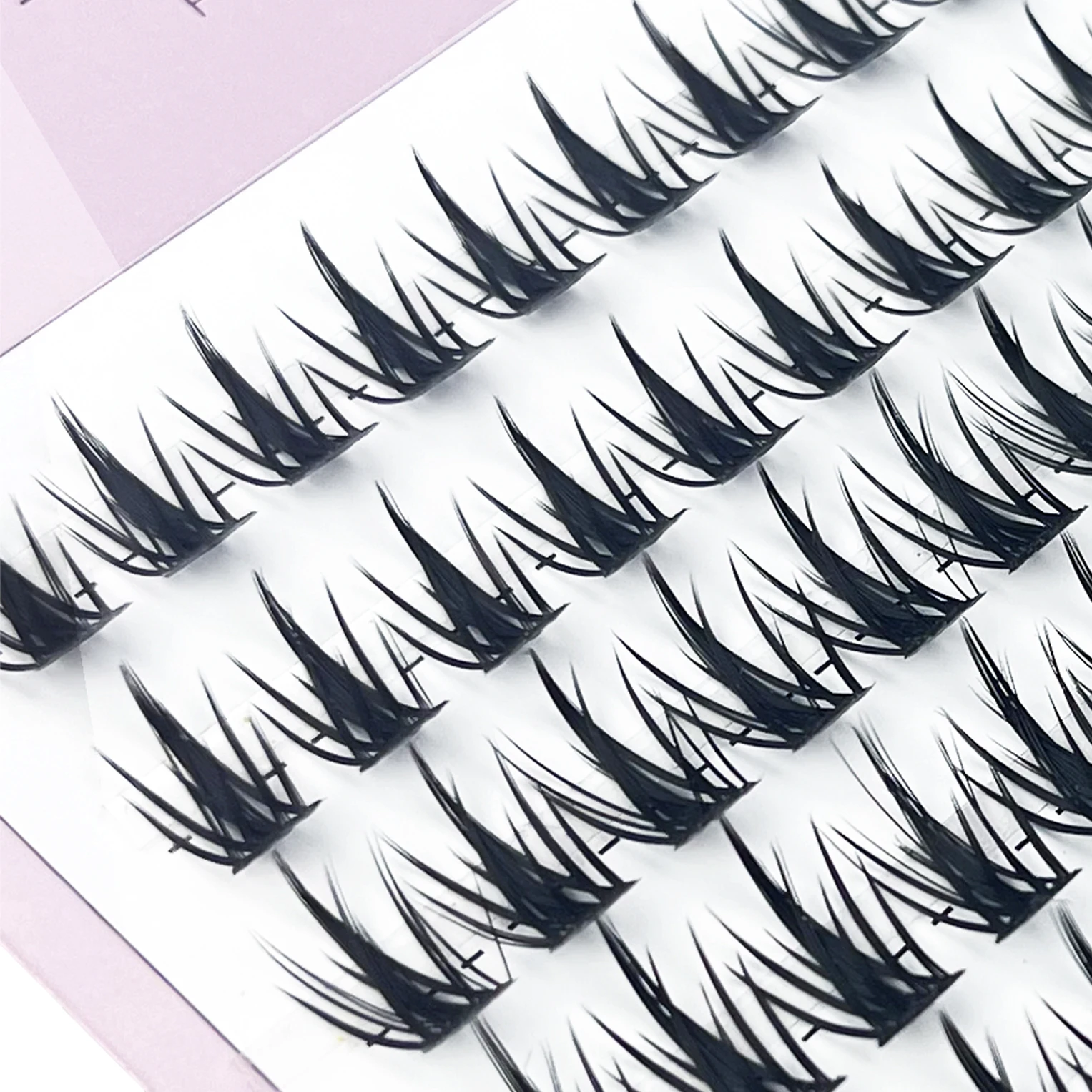 1 Box/160 Bunches Mink Eyelashes Natural Eyelash Extension 3D Russian individual Eyelash Cluster Makeup Tool DIY Lashes Cilia