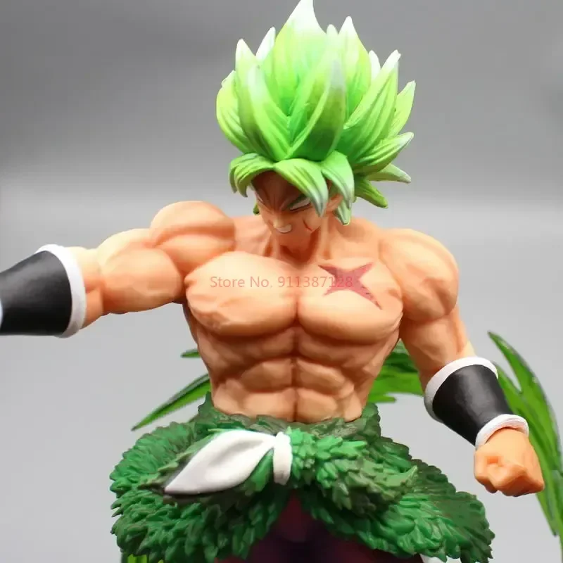 30 cm Broli Figure Anime Dragon Ball Super Saiyan Figure Broly figurine Statue Pvc modèle décoration poupée ornement jouets cadeaux