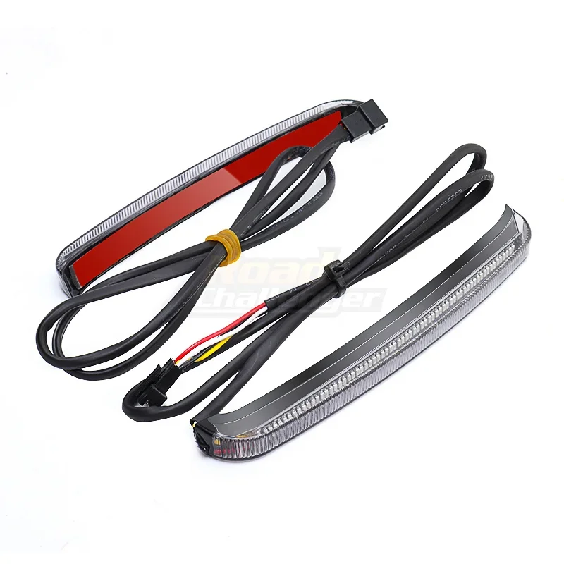 Motorcycle LED Saddlebag Brake Flowing Turn Signal Accent Light For Harley CVO Touring Electra Road Glide Ultra Limited 2014-Up - view 3