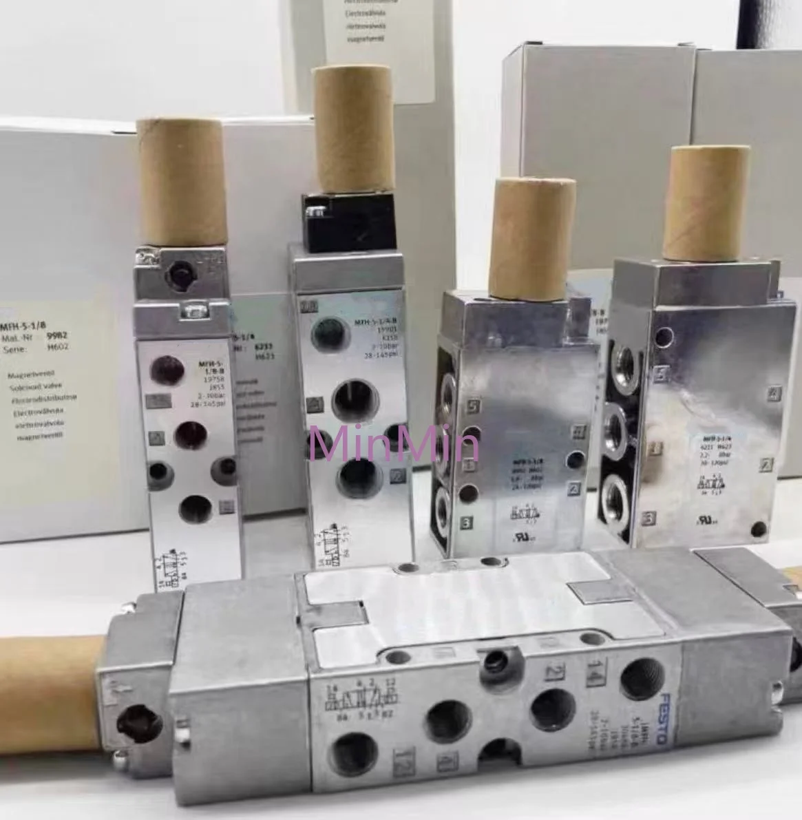 

Solenoid valveMFH-5-1-4 MFH-5-1-8 MFH-5-1-4-BH-5-1-8-B MLH-5-1-8-B 533342 556838533347 533343 533345 533346 533348