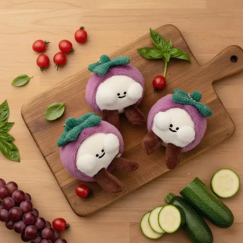 

Креативный плюшевый брелок с фруктами и мангостан, милый мультяшный мягкий кукла, брелок для ключей, сумка, подвесной рюкзак для пары, подвесное украшение